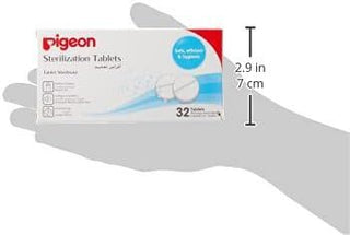 Pigeon Baby Bottle Sterilizing Tablets, 32 Tablets