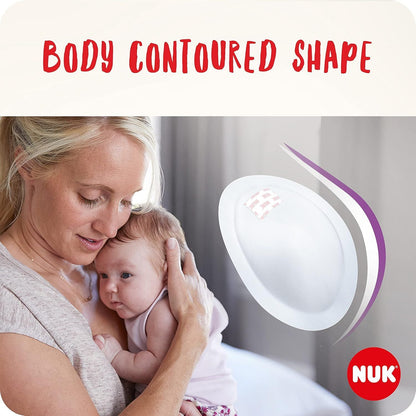 Nuk Ultra Dry Comfort Liquid Retaining Breast  Pads 24   Pieces - Makkah Pharmacy