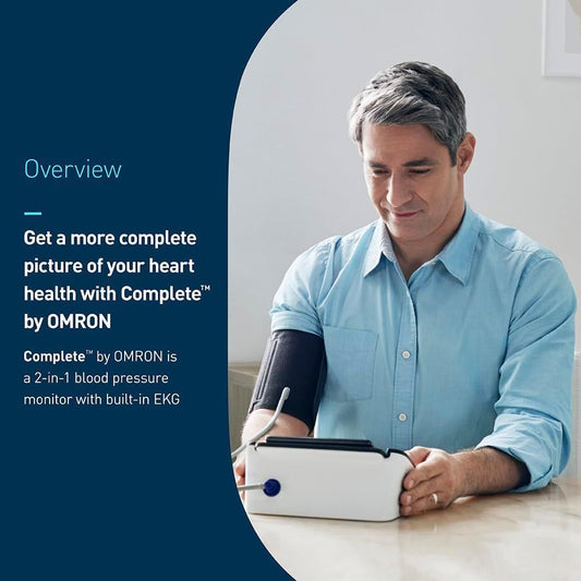 Omron Complete Automatic Upper Arm Blood Pressure & ECG Monitor - HEM-7530T, 1 Pack - Makkah Pharmacy