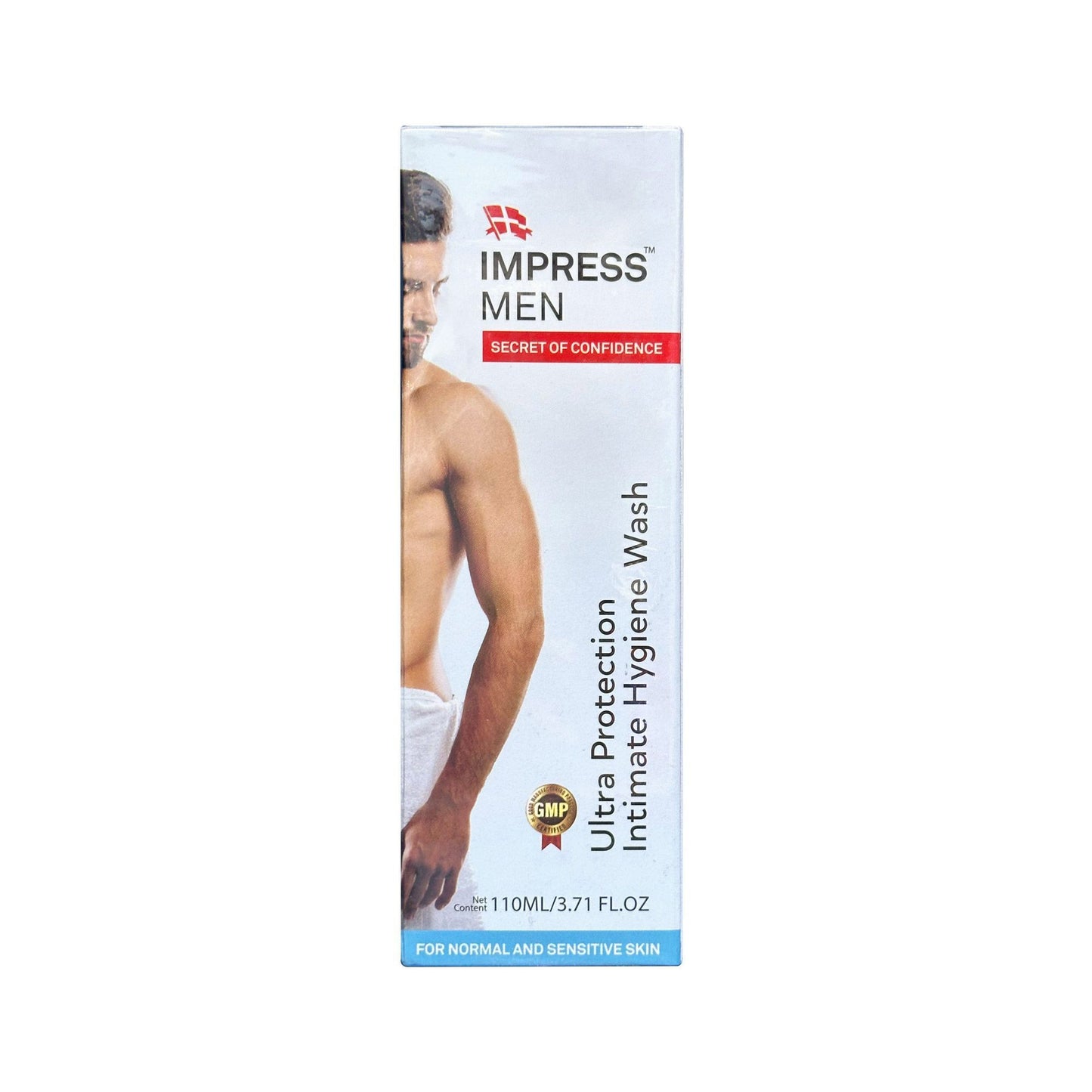 Impress Men Intimate Wash, 110ml - Makkah Pharmacy