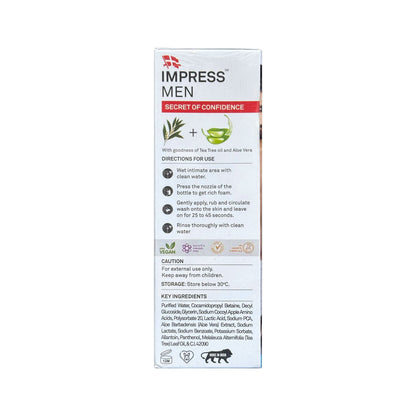 Impress Men Intimate Wash, 110ml - Makkah Pharmacy
