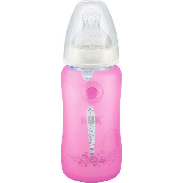 NUK Protective Case Silicone Glass Baby Bottle (10256327)