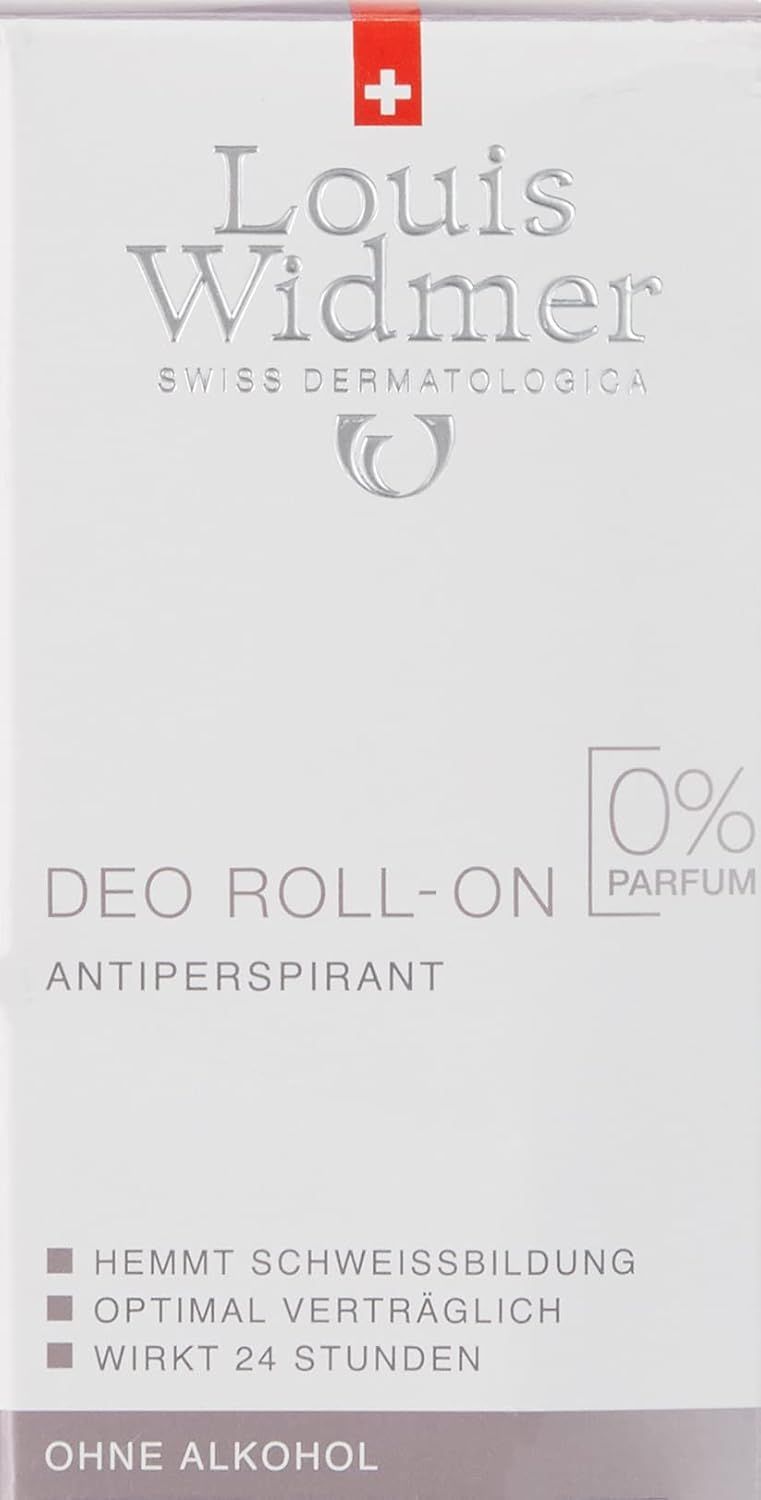 Louis Widmer 24H Antiperspirant Roll-On Deodorant, 50ml - Makkah Pharmacy