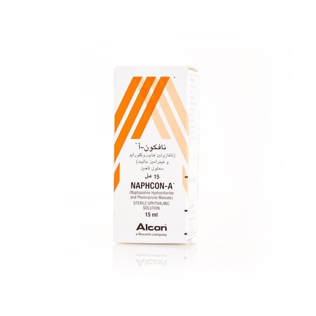Naphcon -A Sterile Ophthalmic Solution 15 ml
