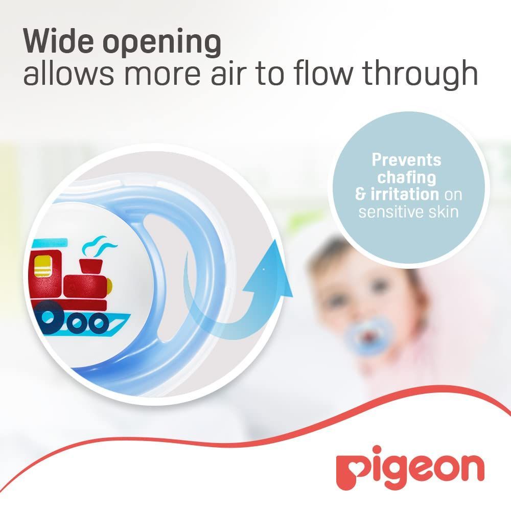 Pigeon Mini Light Purple Small Pacifier (0+ Months), 1 Piece - Makkah Pharmacy