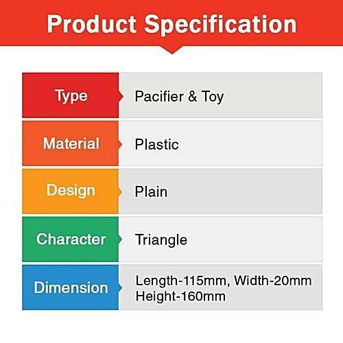 Pigeon Triangle Cooling Water Teether 1 pc