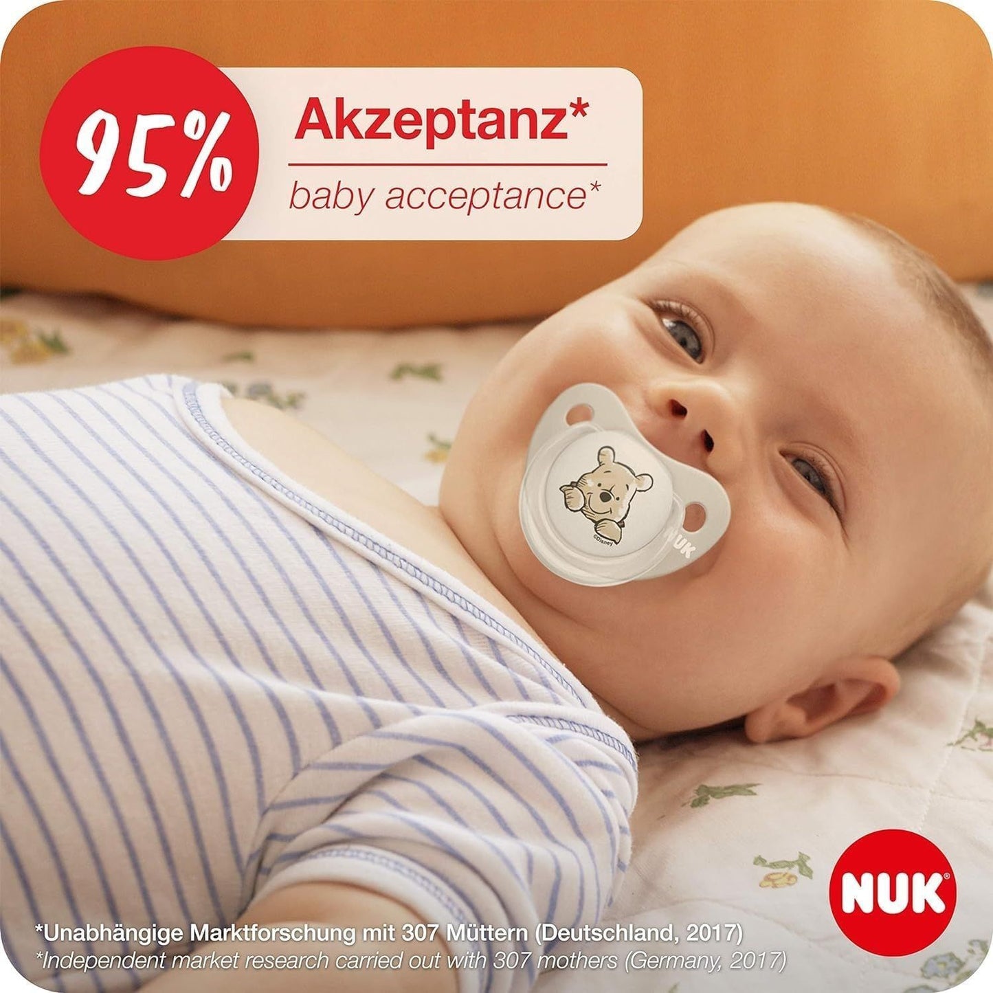 Nuk Disney Smoother Silicon 6-18 Months Nipple, 2 Pieces - Makkah Pharmacy