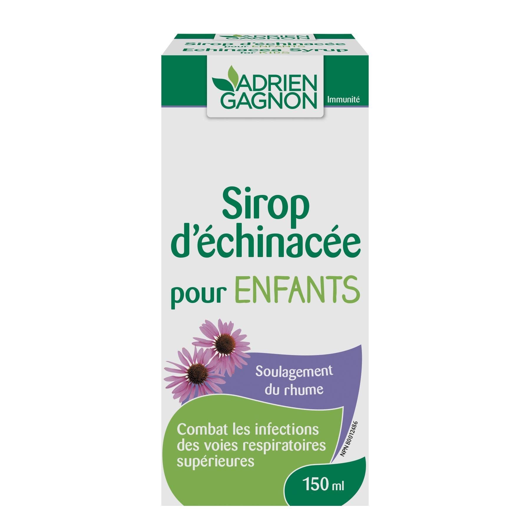 Adrien Gagnon Echinacea Syrup For Kids 150 ML - Makkah Pharmacy