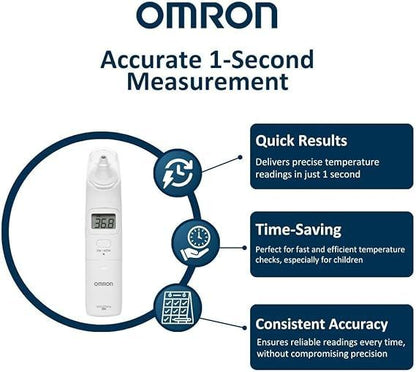 Omron Gentle Temp 521 Digital Ear Thermometer, 1 Pack - Makkah Pharmacy