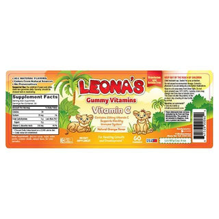 Leonas Gummy Vitamin C 60 Pieces - Makkah Pharmacy