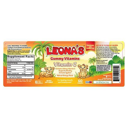 Leona's Gummy Vitamin C 60 Pieces - Makkah Pharmacy