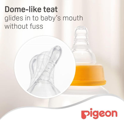 Pigeon Slow Flow Silicon Peristaltic Small Nipples (0-3 Months), 2 Pieces