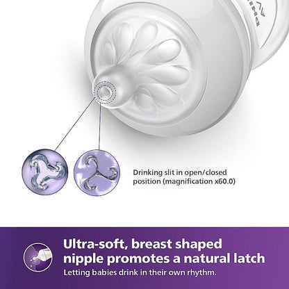 Philips Avent 3.0 Natural Koala Design Feeding Bottle 1+ Month, 260ml - Makkah Pharmacy