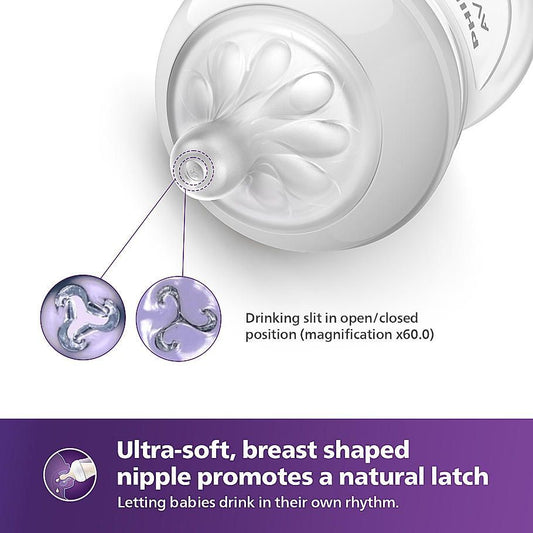 Philips Avent 3.0 Natural Koala Design Feeding Bottle 1+ Month, 260ml - Makkah Pharmacy