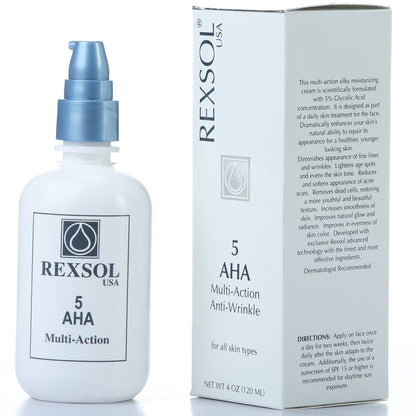 Rexsol 5 Aha Multi-Action Cream, 120ml - Makkah Pharmacy