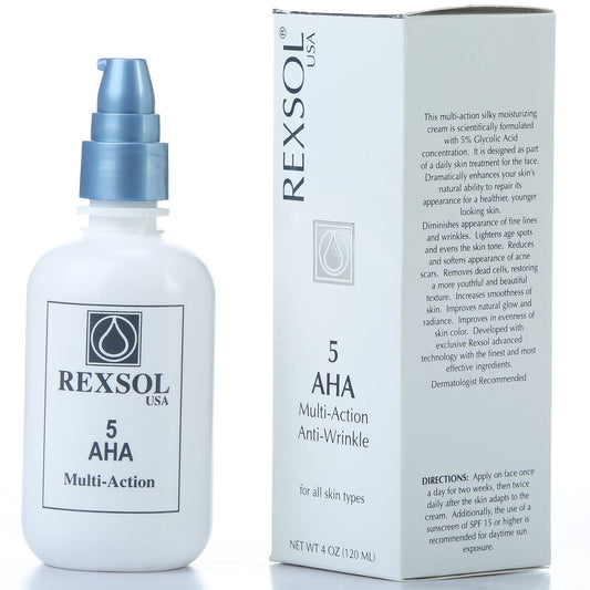 Rexsol 5 Aha Multi-Action Cream, 120ml - Makkah Pharmacy