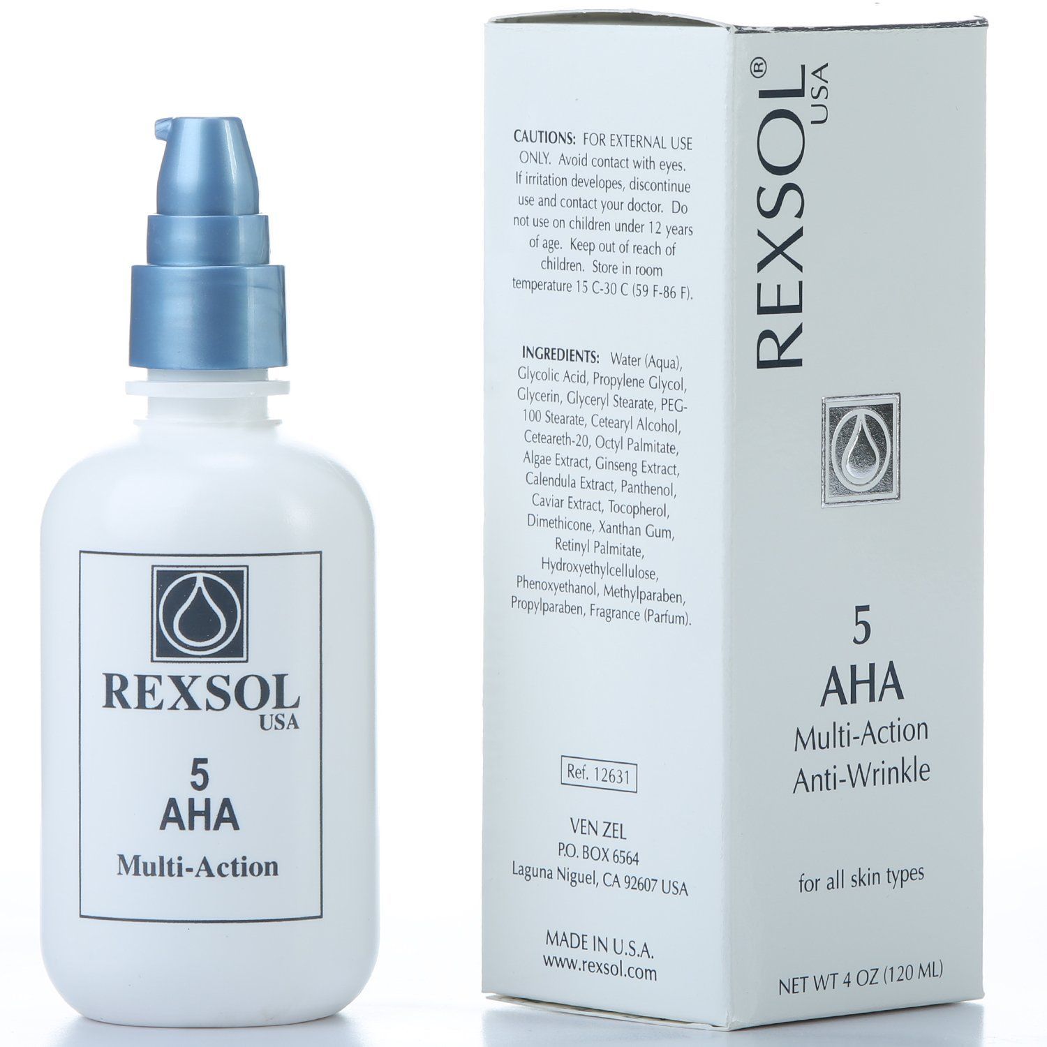 Rexsol 5 Aha Multi-Action Cream, 120ml - Makkah Pharmacy