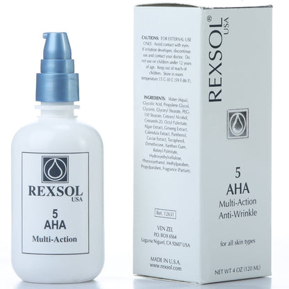 Rexsol 5 Aha Multi-Action Cream, 120ml - Makkah Pharmacy