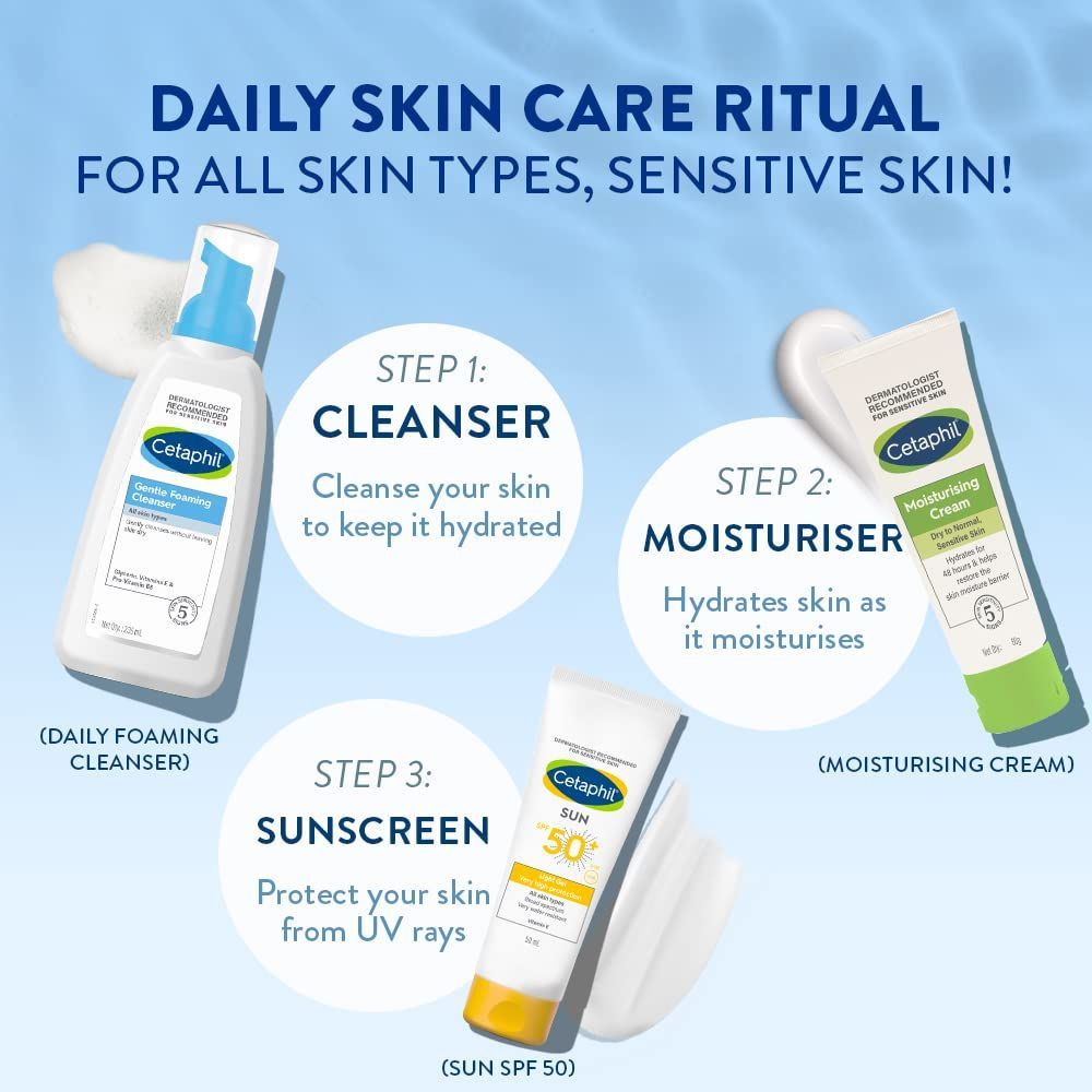 Cetaphil Gentle Skin Foaming Cleancer 236 ml - Makkah Pharmacy