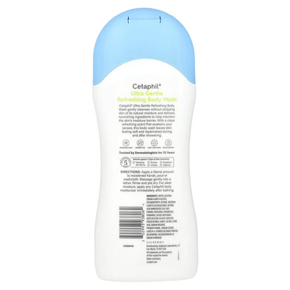 Cetaphil Ultra Gentle Refreshing Scent Body Wash 500 ML - Makkah Pharmacy