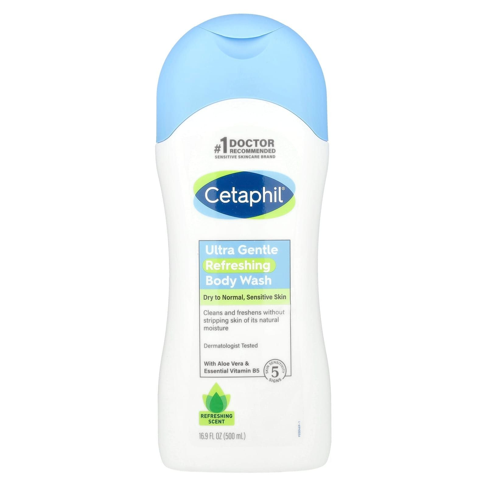 Cetaphil Ultra Gentle Refreshing Scent Body Wash 500 ML - Makkah Pharmacy