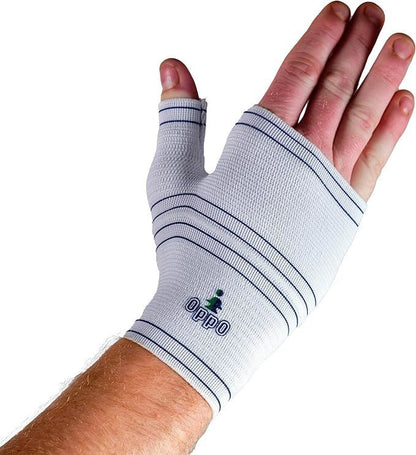 Oppo 2084 Large Elastic Left Palm Brace (18.1-20.6cm), 1 Piece - Makkah Pharmacy