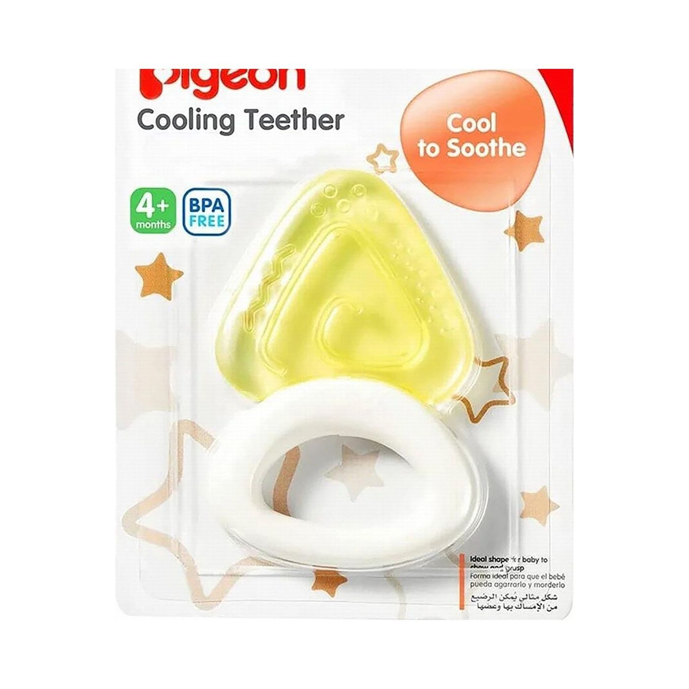 Pigeon Triangle Cooling Water Teether 1 pc