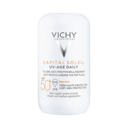 Vichy Capital Soleil UV - Age Anti Ageing Sunscreen SPF 50+ with Niacinamide, 40ml - Makkah Pharmacy