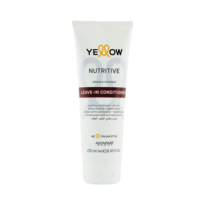 Yellow Nutritive Argan & Coconut Leave-In Conditioner, 250ml - Makkah Pharmacy