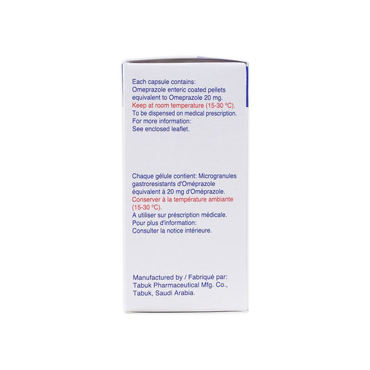 Omiz 20mg Omeprazole, 14 Capsules