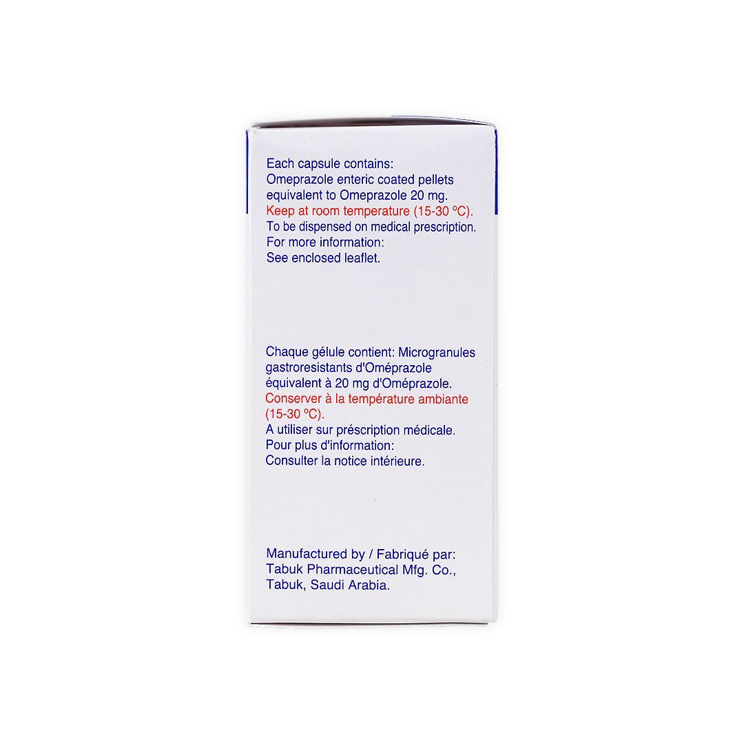 Omiz 20mg Omeprazole, 14 Capsules