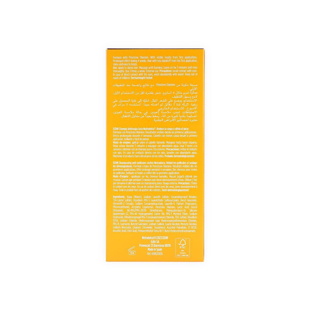 Isdin Anti-Dandruff & Anti-Itch Shampoo, 200ml - Makkah Pharmacy