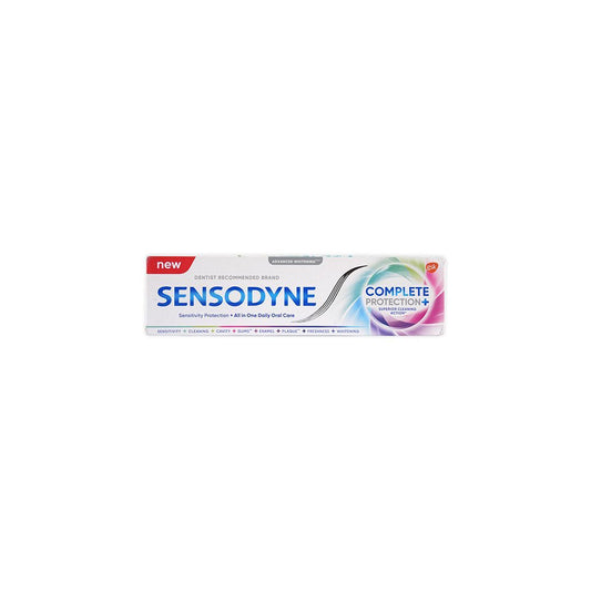 Sensodyne Complete Protection Plus Whitening Toothpaste, 75ml - Makkah Pharmacy
