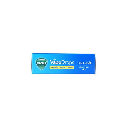 Vicks VapoDrops Honey Menthol Lozenges, 36x2.5g - Makkah Pharmacy