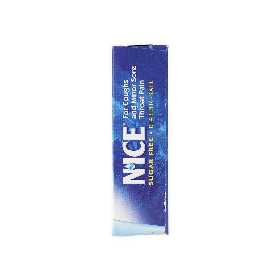 Nice Coughs & Sore Throat Relief Lozenges Menthol Flavor, 24 Pieces - Makkah Pharmacy