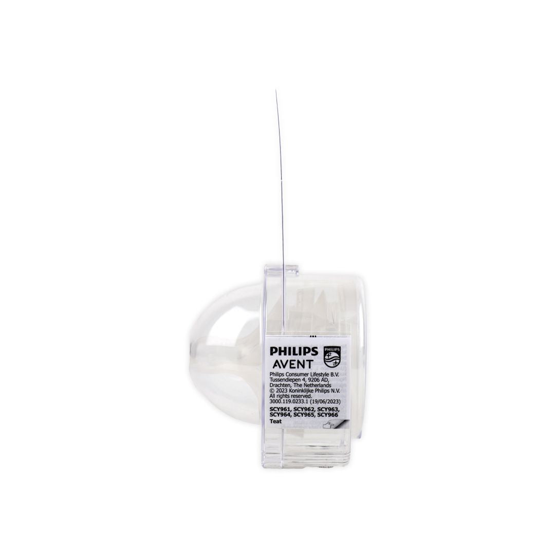 Philips Avent Natural Soft & Flexible Slow Flow Teats (0+ Months), 2 Pieces - Makkah Pharmacy