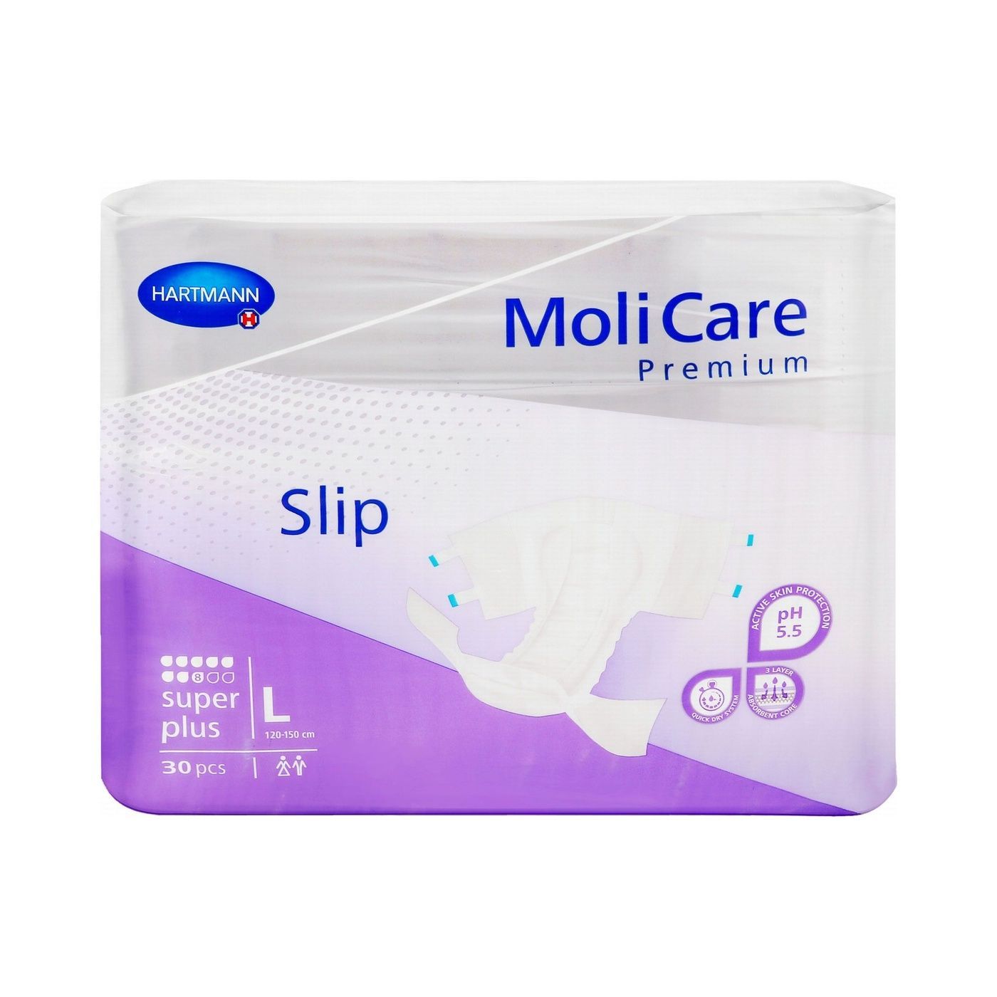 Molicare Premium Super Plus L, 30 Pieces - Makkah Pharmacy