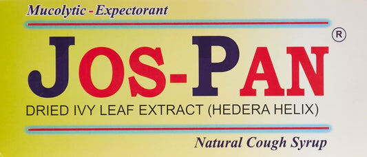 Jos-Pan Natural Cough Syrup with Dried Ivy Leaf Extract, 100ml - Makkah Pharmacy