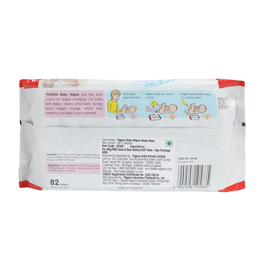 Pigeon Baby Wipes, 82 wipes - Makkah Pharmacy