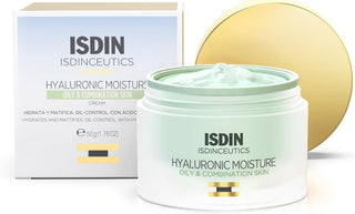 Isdin Isdinceutics Prevent Hydrating, Mattifying & Oil Control Face Cream with Hyaluronic Acid for Oily & Combination Skin, 50g - Makkah Pharmacy