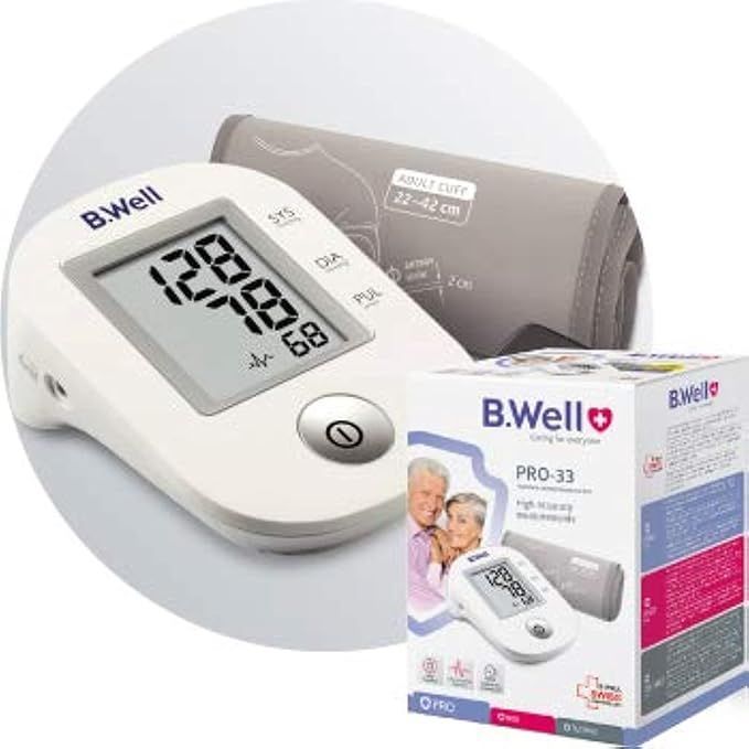 B.Well PRO 33 Automatic Blood Pressure Monitor - Makkah Pharmacy