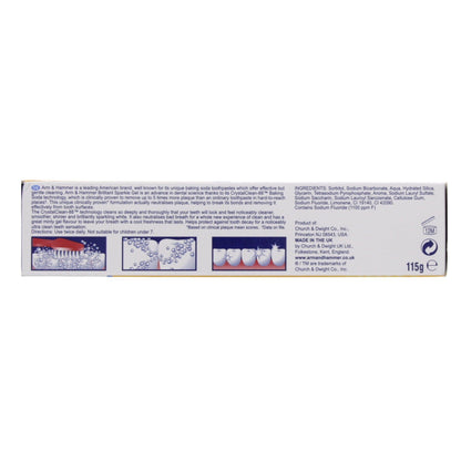 Arm & Hammer Advance White Brilliant Sparkle Gel Toothpaste, 115g - Makkah Pharmacy