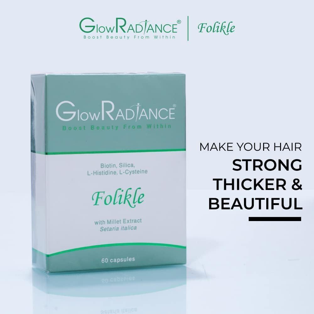 Glow Radiance Folikle Capsules 60 Pieces - Makkah Pharmacy