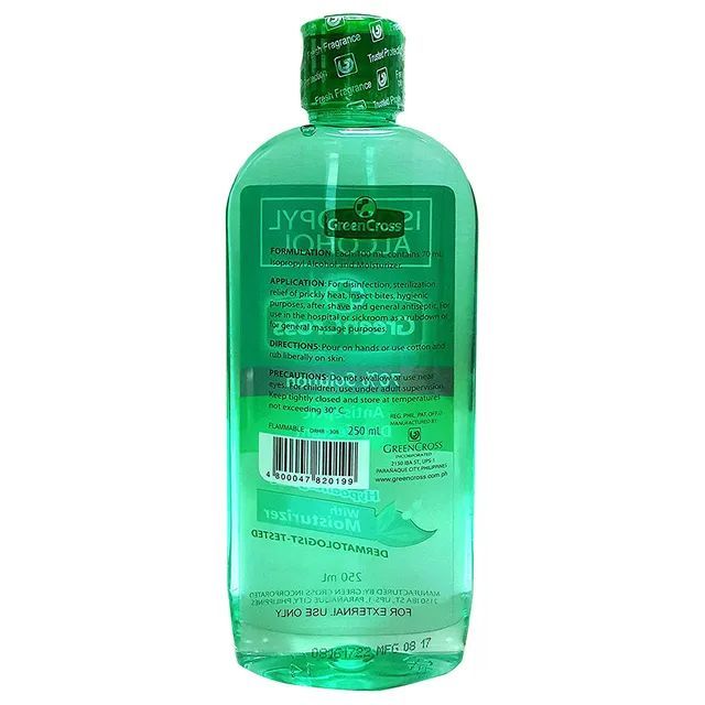 Green Cross Ispropryl 70% 250 Ml - Makkah Pharmacy
