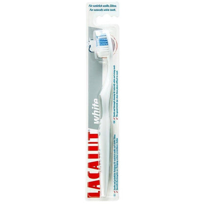 Lacalut White Toothbrush, 1 Piece - Makkah Pharmacy