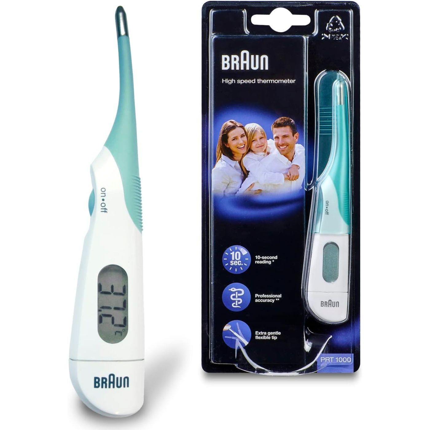 Braun Flexible Digital Thermometer PRT1000 - Makkah Pharmacy