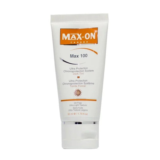 Max-On Max 100 Ultra Protection Dark Tint Cream, 50ml - Makkah Pharmacy