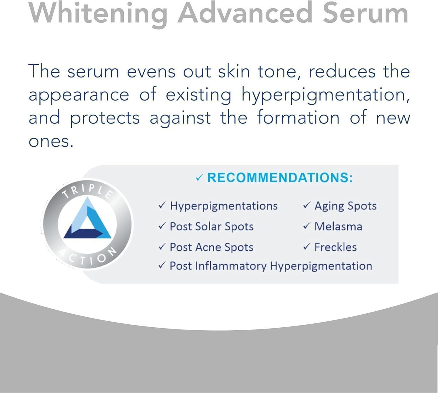 Novaclear Advanced Whitening Face Serum with Alpha Arbutin, Vitamin C, Azeloglycine & Tetrapeptide, 30ml - Makkah Pharmacy