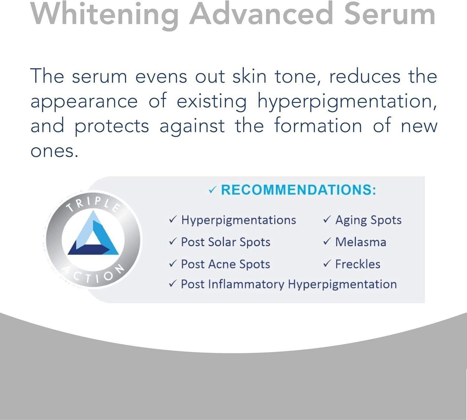 Novaclear Advanced Whitening Face Serum with Alpha Arbutin, Vitamin C, Azeloglycine & Tetrapeptide, 30ml - Makkah Pharmacy