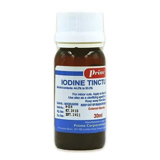 Prime Iodine Tincture 30ml - Makkah Pharmacy